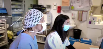 Jessica interne en médecine